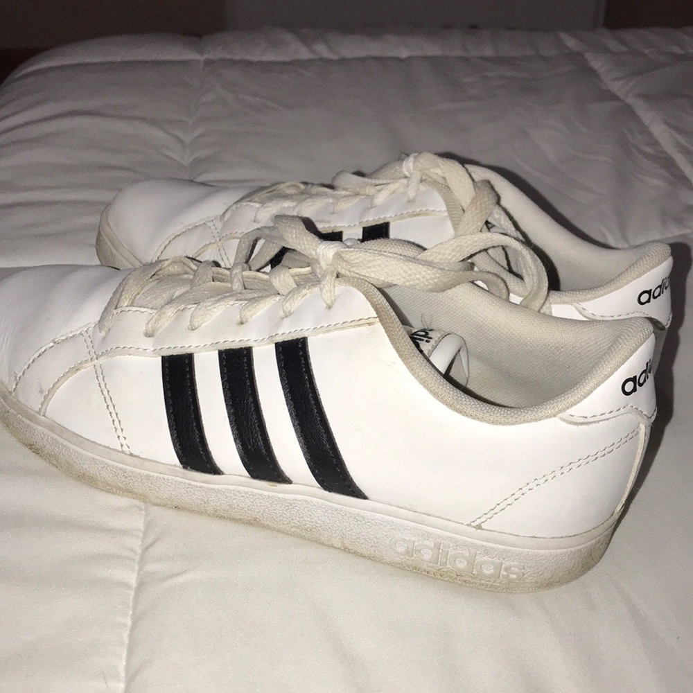 Adidas Black and White Sneakers